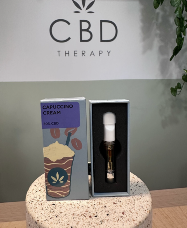 Cartucho para vapear CBD al 30% Capuccino