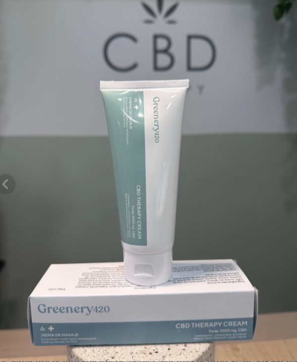 Crema CBD forte, para dolores musculares y articulares