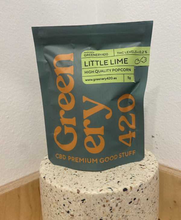 Pop corn CBD Little Lime, 5 g